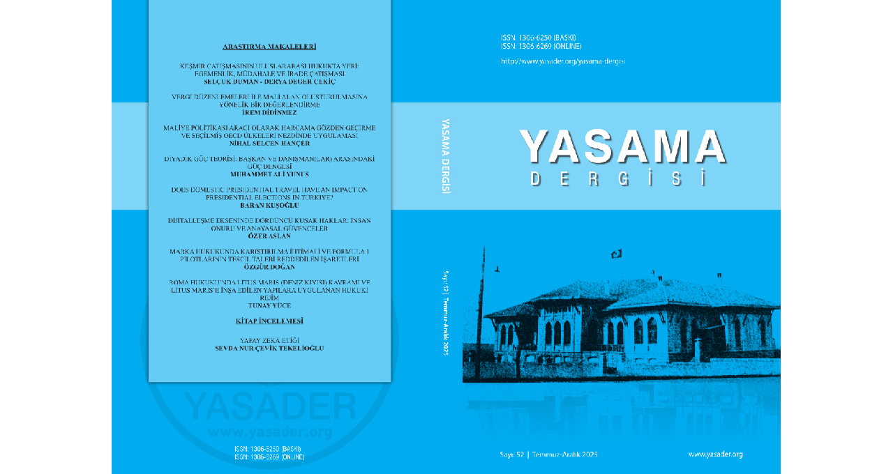 YASAMA DERGİSİ'NİN 52'NCİ SAYISI ÇIKTI